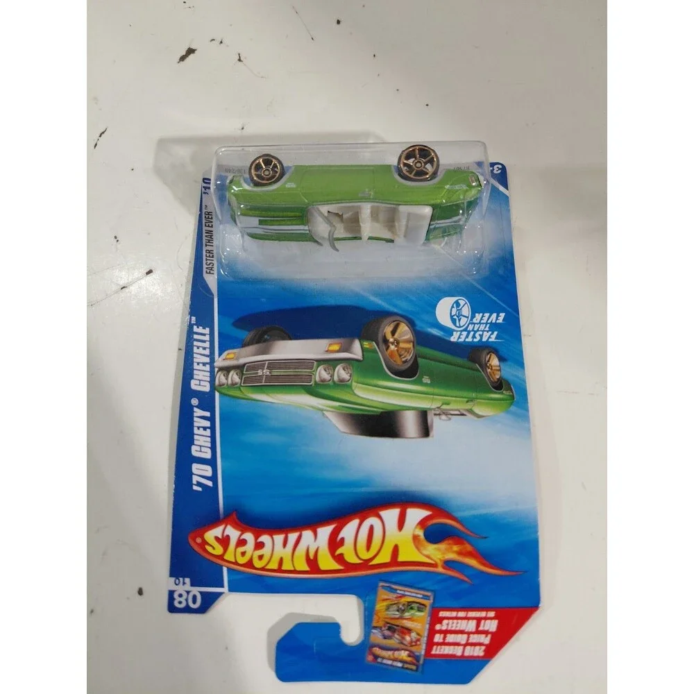 NIP Hot Wheels Faster Than Ever 1:64 Die Cast 1970 Chevrolet Chevelle Muscle Car
